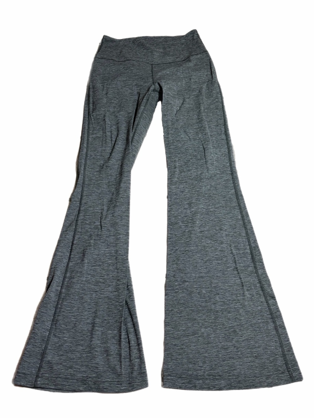 Lululemon Groove Super-High-Rise Flared Pant 32” *Nulu Heathered Graphite Grey 8